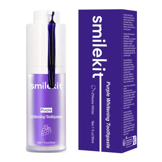 Espuma Blanqueadora Dental Morada